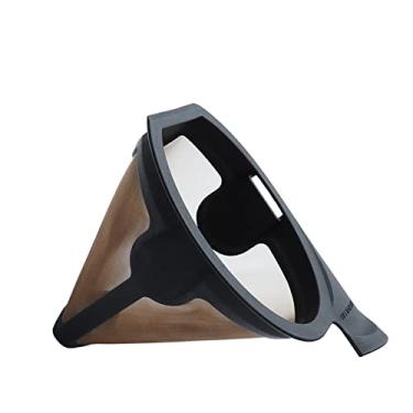 Imagem de GLOGLOW Filtro Cônico Manual Reutilizável de Aço Inoxidável, Tela de Filtro de café para CF097 CF090 CF091, Gotejador de café Fácil de Limpar e Durável para Fabricação Caseira