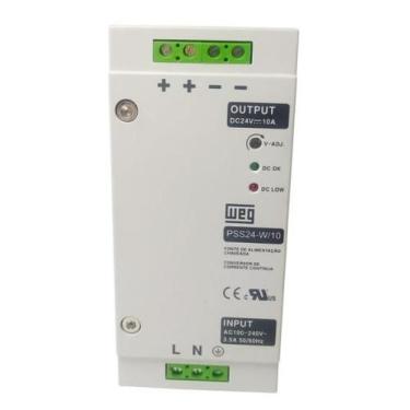 Imagem de Fonte de Alimentação Monofásica 85-264Vca 10A PSS24-W/10 WEG
