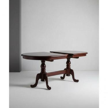 Imagem de Mesa Elástica Gramado Oval 1,60-2,00 X 90 - Castanho - Móveis De Gramado