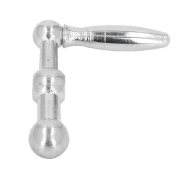 Imagem de Garosa Mini Manivela de Torno Com Corrediça de Ferro, Alça de 3 Esferas para Torno 0618 Cj18 Cj0618a Com Distância de Bola de 6.67cm, Controle Aprimorado, Aperto Durável