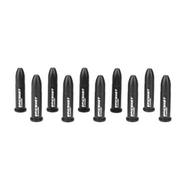 Imagem de Epicshot Premium Training Metal Snap Caps Black Dry Fire Training Falso Rounds Practice Safe Loading Firing (22lr 10pk)