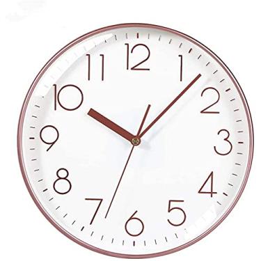 Imagem de Relógio de parede moderno relógio de parede simples sala de estar relógio de parede alimentado por bateria cozinha quarto grande relógio de parede preto e branco ouro quartzo relógio de parede arte