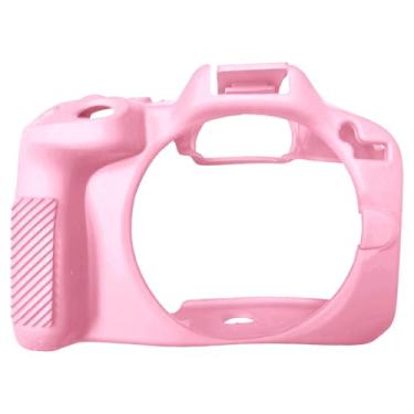 Imagem de Ysyqkn Capa Protetora de Silicone Macio para Câmera, a Arranhões, Emborrachada, para Câmeras Mirrorless R50, Rosa, Tamanho real