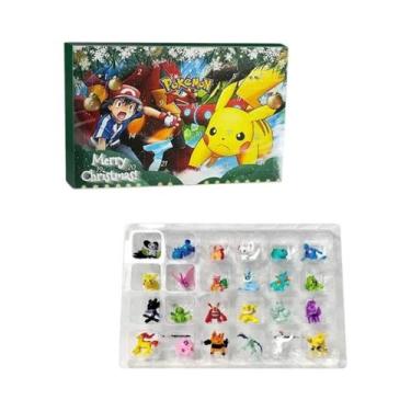 Imagem de Calendário Do Advento Pokémon Infantil 2024 Caixa De Presente Com Mini