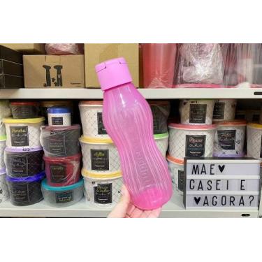 Imagem de Garrafa Eco Tupper Plus Freezer 750 ml Glacê Rosa - Tupperware