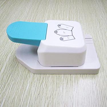 Imagem de Phefop Perfurador Artesanal de Formato Redondo Fácil, Material de Liga Plástica, Perfuração Sem Esforço, 3 Tamanhos de Etiqueta para Scrapbooking e Fabricação de Cartões