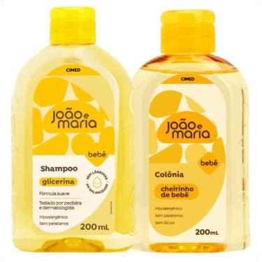 Imagem de Kit Cimed Bebê João e Maria: Shampoo e Colônia 200ml