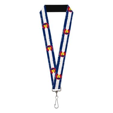 Imagem de Cordão com bandeira do Colorado Fisher desgastado