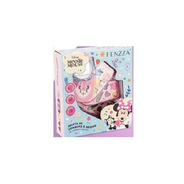 Imagem de Kit Maquiagem Infantil Minnie Mouse Fenzza - Presente Menina 10 Anos, Teen - Disney DIS020, Completo e Seguro