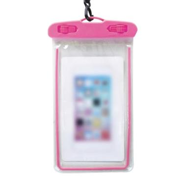 Imagem de Capa de Telefone Luminosa Bolsa Seca Universal para Celular Mergulho