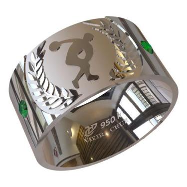 Imagem de Anel de Formatura em Prata de Educação Física - Vieira Cruz Joias, Pra