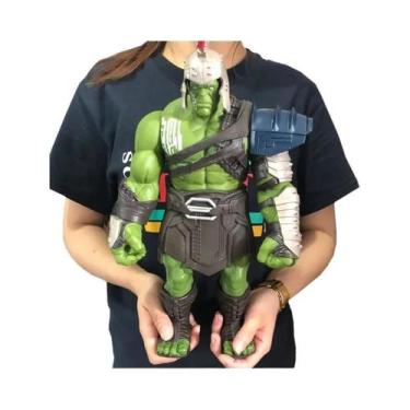 Imagem de Figura De Ação Do Thor 3 Ragnarok Da Marvel Avengers 35cm Com Martelo 