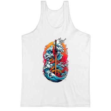 Imagem de Camiseta Regata Ka tana colorful japao artwork, G