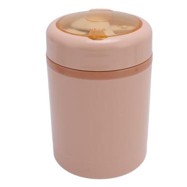 Imagem de Naroote Marmita Elétrica 304 de Aço Inoxidável à Prova de Vazamentos USB Aquecedor de Alimentos para Escritório 600ml Temperatura Constante para Viagens de Negócios (Rosa)