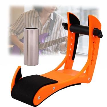 Imagem de Suporte De Suporte Para As Pernas Da Guitarra EléTrica,Apoio ErgonôMico Para Guitarra EléTrica Com Barra Deslizante Em AçO InoxidáVel Para Guitarristas
