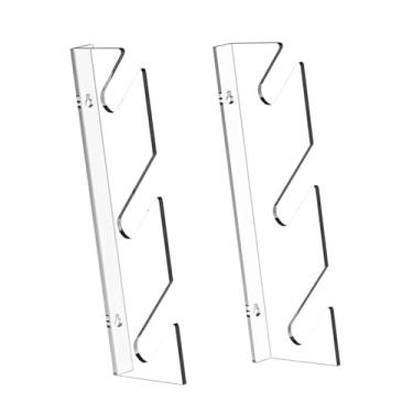 Imagem de IEUDNS Suporte de Parede Transparente para Skate, Ideal para Guardar Skates em Casa Ou No Quarto.