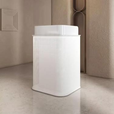 Imagem de Mesa de recepção moderna, recepção de escritório, mesa de recepção com balcão, mesa de recepção pequena, com armário para spa de salão, balcão de recepção adequado para lojas e empresas (Cor: W)