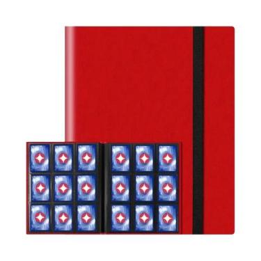 Imagem de Fichário Para Cartas De Jogos Esportivos Com 4/9 Bolsos, Álbum De 160/