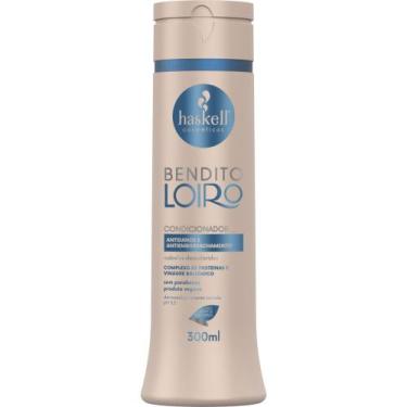 Imagem de Condicionador Bendito Loiro 300ml Haskell Hidratação, Proteção e Macie