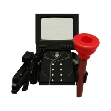 Imagem de Figura Miniatura Skibidi Toilet Man De 4CM Para Meninos, Brinquedo De 