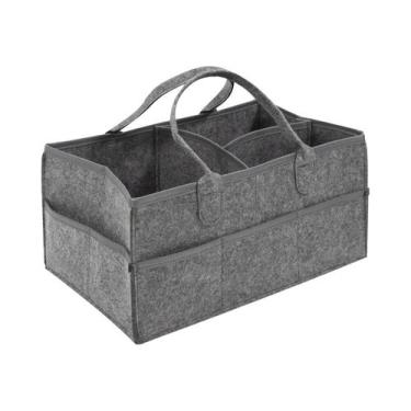 Imagem de Cesto Organizador Dobrável Para Carrinho De Bebê, Bolsa De Maternidade