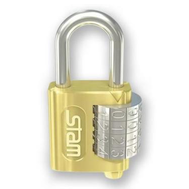 Imagem de Cadeado de segredo stam 40mm latonado