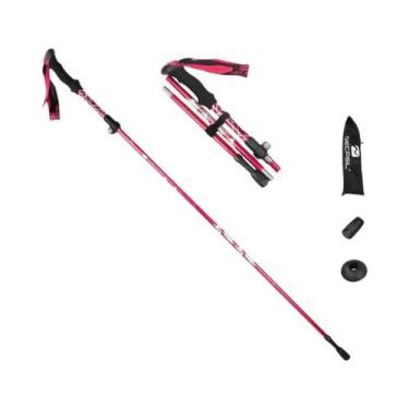 Imagem de Bastões De Trekking Ultraleves Ajustáveis 2PCS Para Caminhadas Ao Ar L