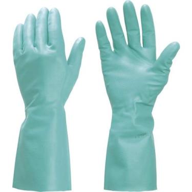 Imagem de Luva Nitrílica com Forro, Tamanho M, Vonder