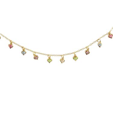 Imagem de Tornozeleira Feminino BLV Banhado a Ouro Virginia Cor:;Tamanho:UN-Unissex