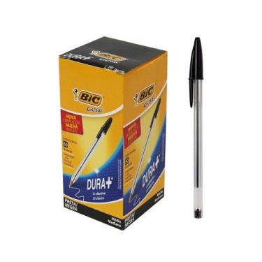 Imagem de Caneta bic cristal tradicional. preta cx c/ 50