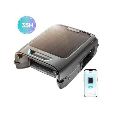 Imagem de Surfer S2 Robô de Limpeza de Piscina Sem fio para Limpeza de Superfície, Carregamento Solar, Dispenser de Cloro