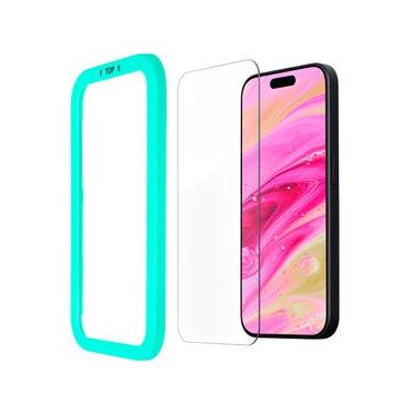 Imagem de Película Protetora para iPhone 16 Pro de Vidro Temperado Transparente - Laut - LT-IP24BPG