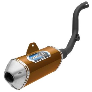 Imagem de Ponteira de Moto Esportiva Pro Tork Mini 3 CRF 250F 2018 À 2020, DOURA