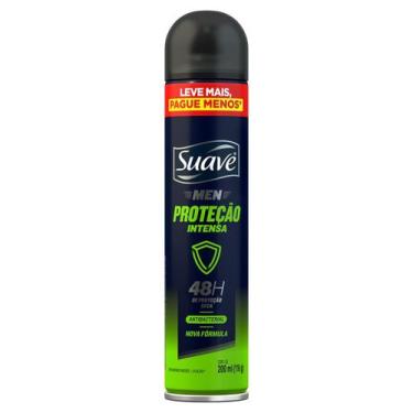 Imagem de Desodorante Aerosol Suave Proteção Intensa 48h Masculino 200ml