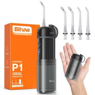 Imagem de Fio dental de água Bitvae P1 sem fio com tanque de 150 mL preto