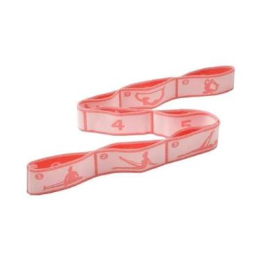 Imagem de Faixa Elástica De Resistência Para Adultos, Cinto De Yoga Para Pilates