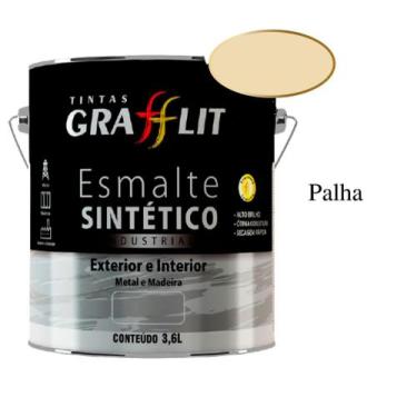 Imagem de Esmalte Sintético  Brilhante Grafflit Palha 3,6 liltros