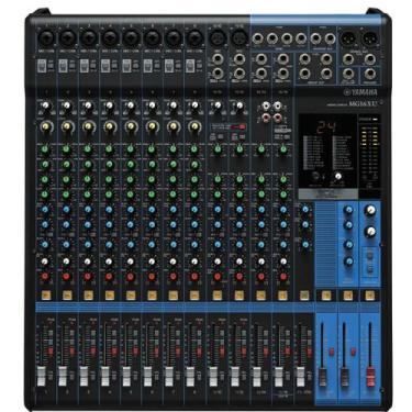 Imagem de Mesa de Som Analógica 16 Canais YAMAHA MG16XU Entradas USB