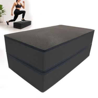 Imagem de Kit 2 Step EVA Academia 60x28x10cm Ginástica Aeróbica Plataforma Exerc