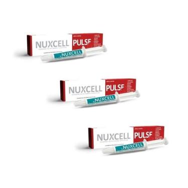 Imagem de Kit 3 Unidades Nuxcell Pulse Biosyn 2g - Suplemento para Cães e Gatos 