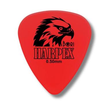 Imagem de Palheta BORI HARPEX Nylon Ponta Flexivel Grip Antiderrapante para Viol