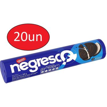 Imagem de 20 Un Biscoito Negresco Recheado 140G - Nestlé