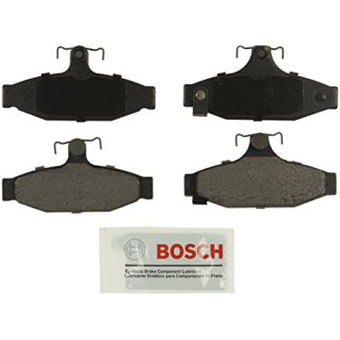 Imagem de Bosch BE413 conjunto de pastilhas de freio de disco azul para Chevrolet: 1989-97 Camaro, 1988-96 Corvette; Pontiac: 1989-97 Firebird; Shelby: 1999-00 Series 1 - TRASEIRA