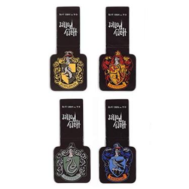 Imagem de Ata-Boy Marcador de livro Harry Potter, Marcadores magnéticos Casas de Hogwarts Crests (conjunto com 4) Presentes e Mercadoria de Harry Potter