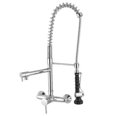 Imagem de Misturador Monocomando para Cozinha de Parede Gourmet 2881 C75 Meber Cromado