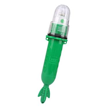 Imagem de Luz de vegação de barco universal flutuante à d'água bóias mini para caiaque pontão lâmpada de atração de subaquática, Verde