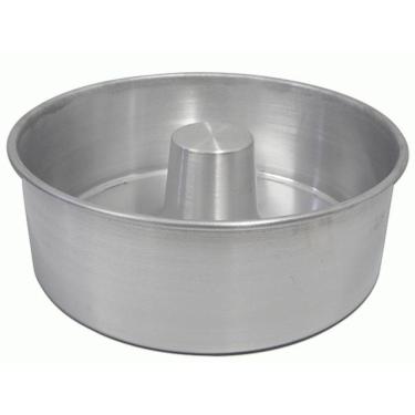 Imagem de Forma De Bolo Com Cubo Redonda Nº 28 Em Alumínio Aal