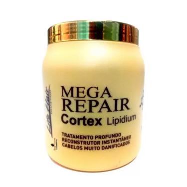 Imagem de Máscara Mega Repair Cortex Lipidium Hidratação Completa Life Hair 1000g