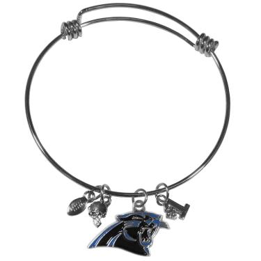 Imagem de Bracelete feminino NFL Siskiyou Sports Carolina Panthers tamanho único