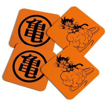 Imagem de Porta Copos Quadrado - Dragon Ball Son Goku - Jps Info